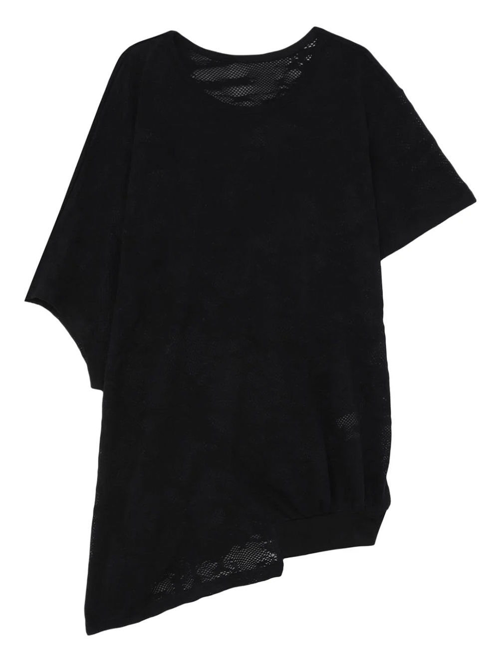 Y's-Assymetric-Tee-Black-1