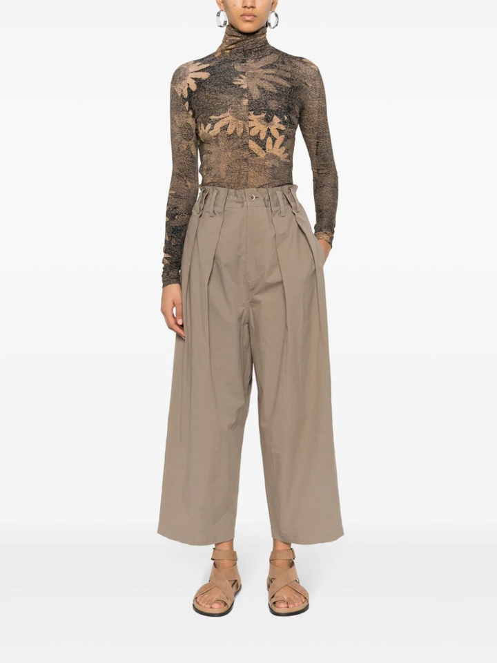 Y's-Tuck-Gathered-Pants-Beige-2