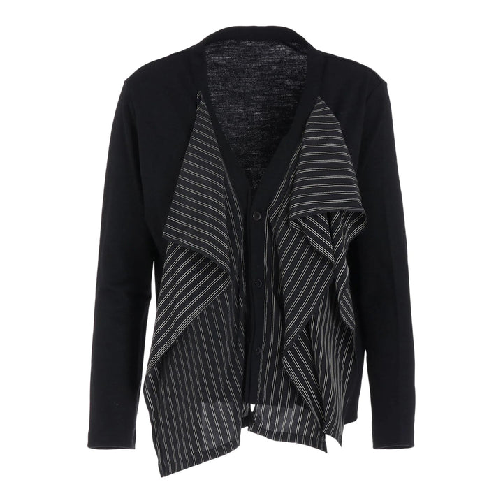 Club21 - Y's - Flare 3-Button Cardigan - CARDIGANS - Black