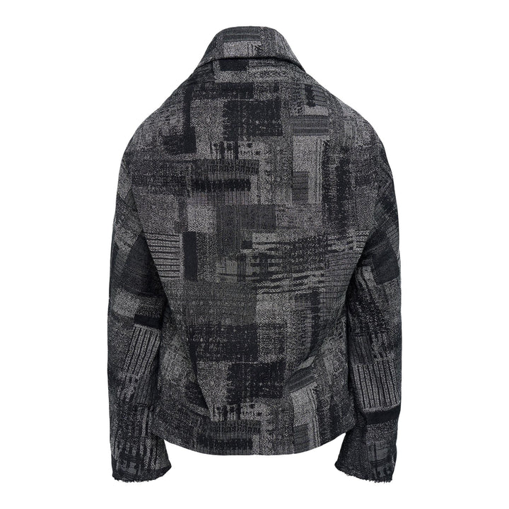 Club21 - Y's - Off-Collar Design Jacket - BLOUSON - Black