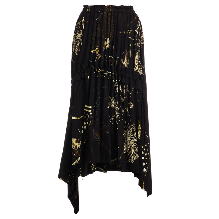 Y_s_Shirring_Skirt_Khaki
