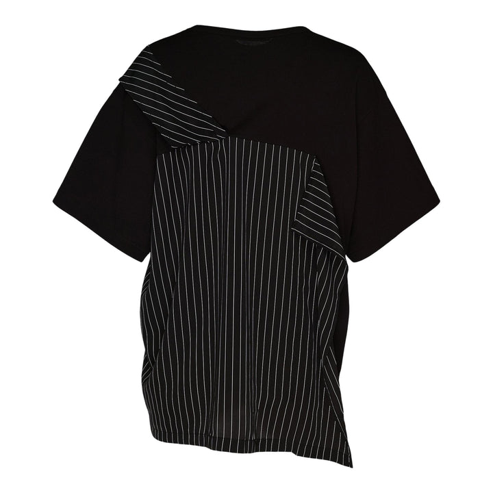 Club21 - Y's - Tee In Half Sleeve - TEES - Black