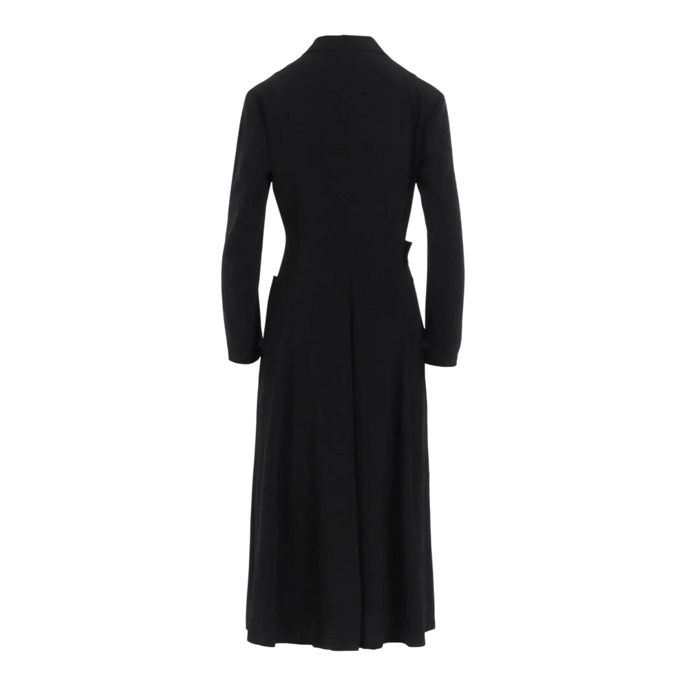 Club21 - Y's - Waist Belt Coat - COATS - Black