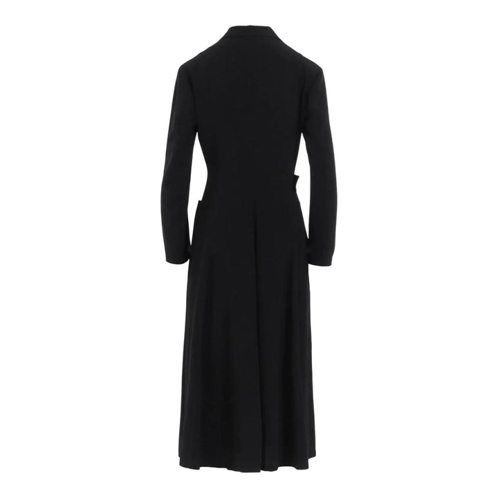 Club21 - Y's - Waist Belt Coat - COATS - Black