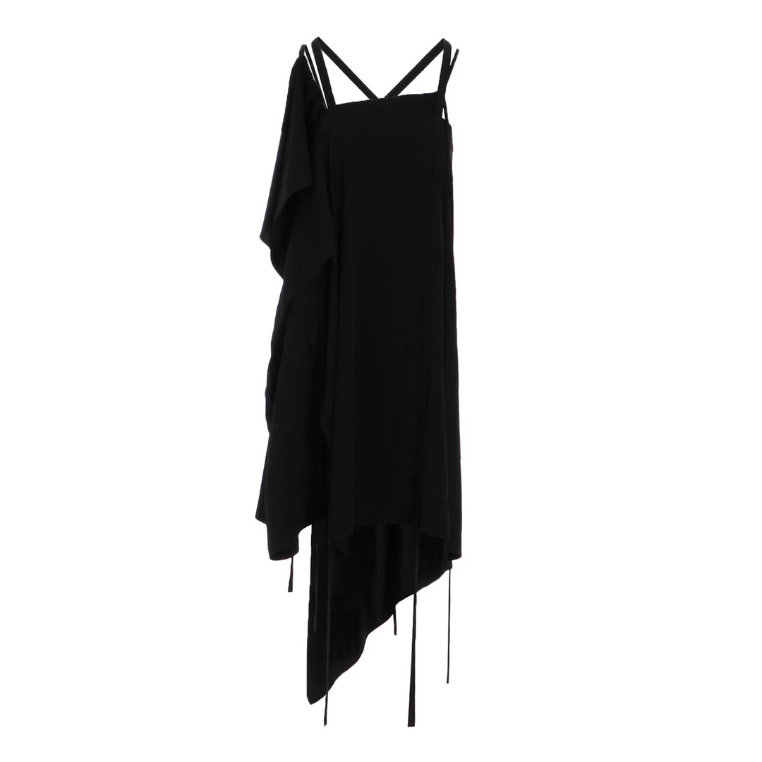 Draped String Dress