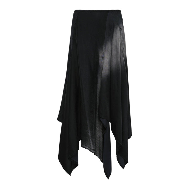 Club21 - Yohji Yamamoto - Asymmetric Skirt - SKIRTS - Black