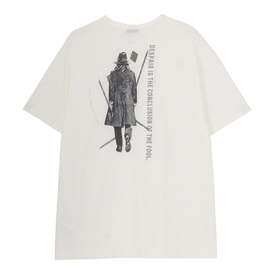 Club21 - Yohji Yamamoto - Basic Short Sleeve Tee - TEES - Off-White