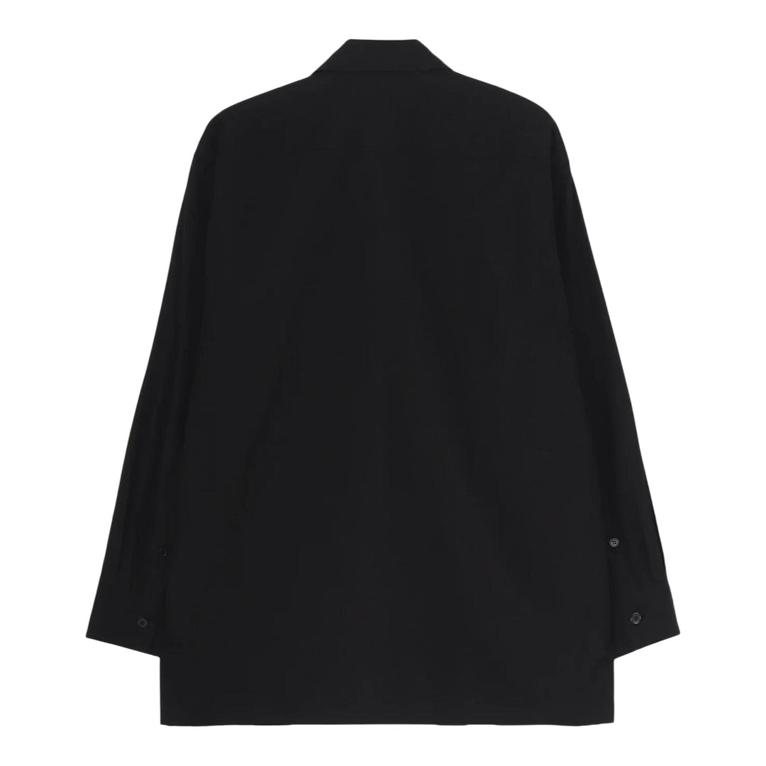 Club21 - Yohji Yamamoto - Blouse With Tie - SHIRTS - Black