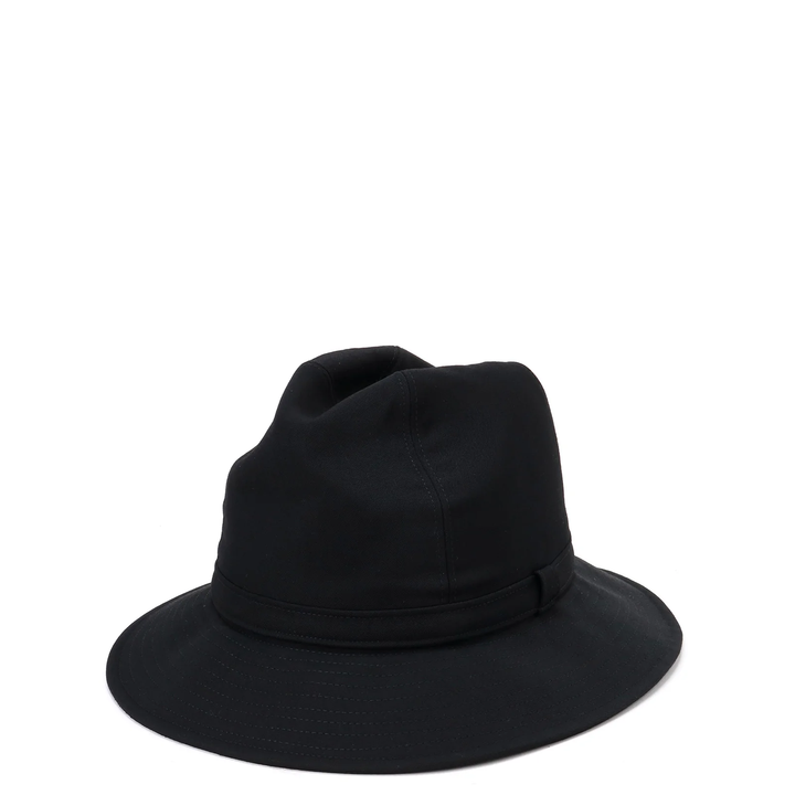 Yohji_Yamamoto_Fedora_Hat_Black