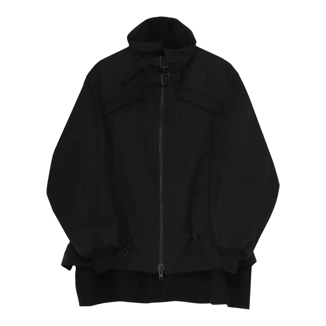 Club21 - Yohji Yamamoto - Shirring Detail Jacket - BLOUSON - Black