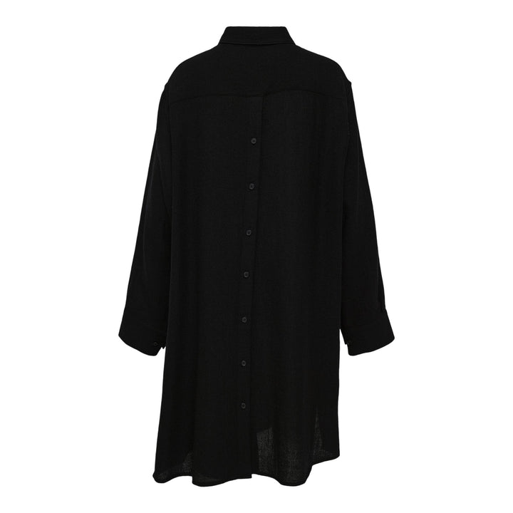 Club21 - Yohji Yamamoto - W Front Asm Blouse - BLOUSES - Black