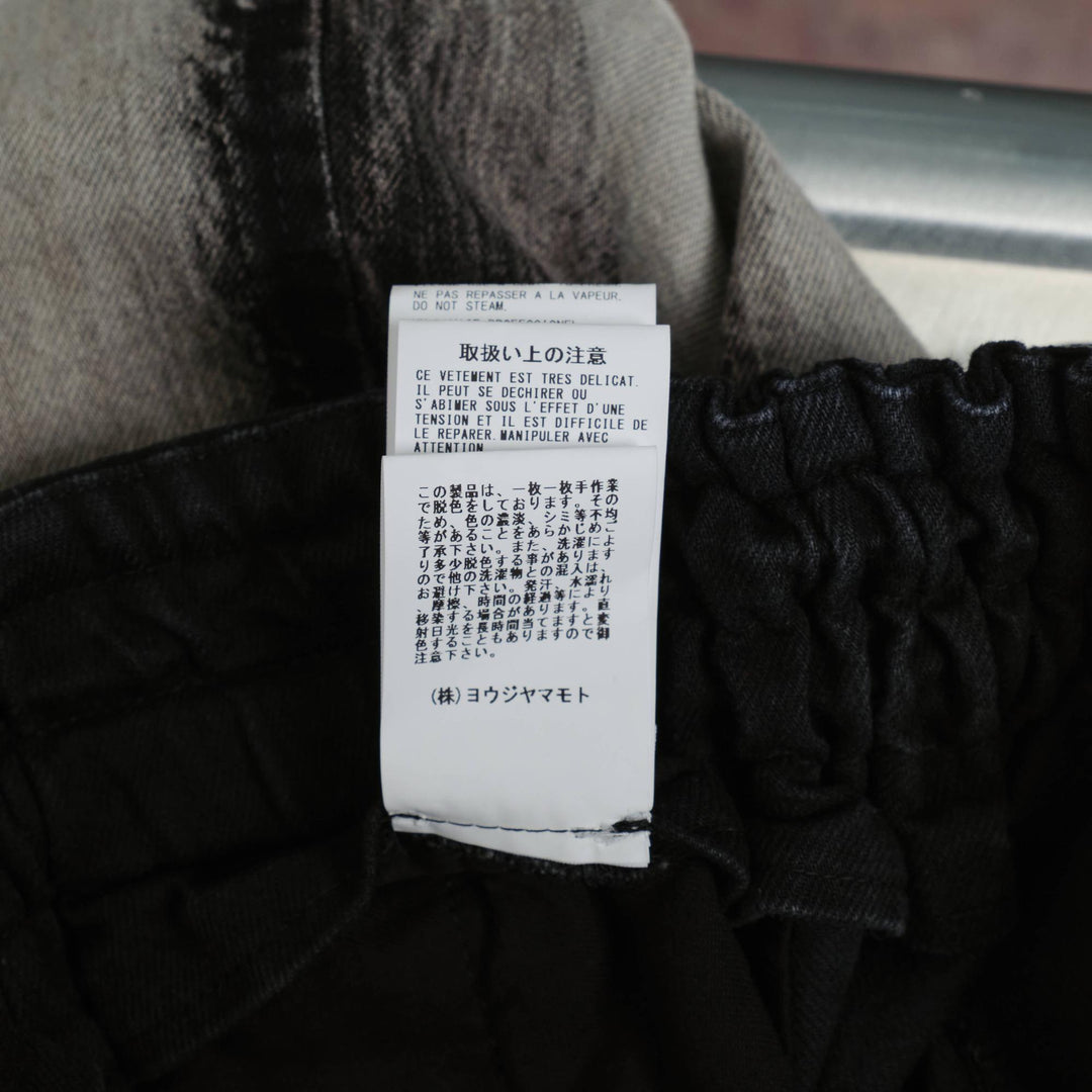 Club21 - Yohji Yamamoto - W Front Asm Blouse - BLOUSES - Black