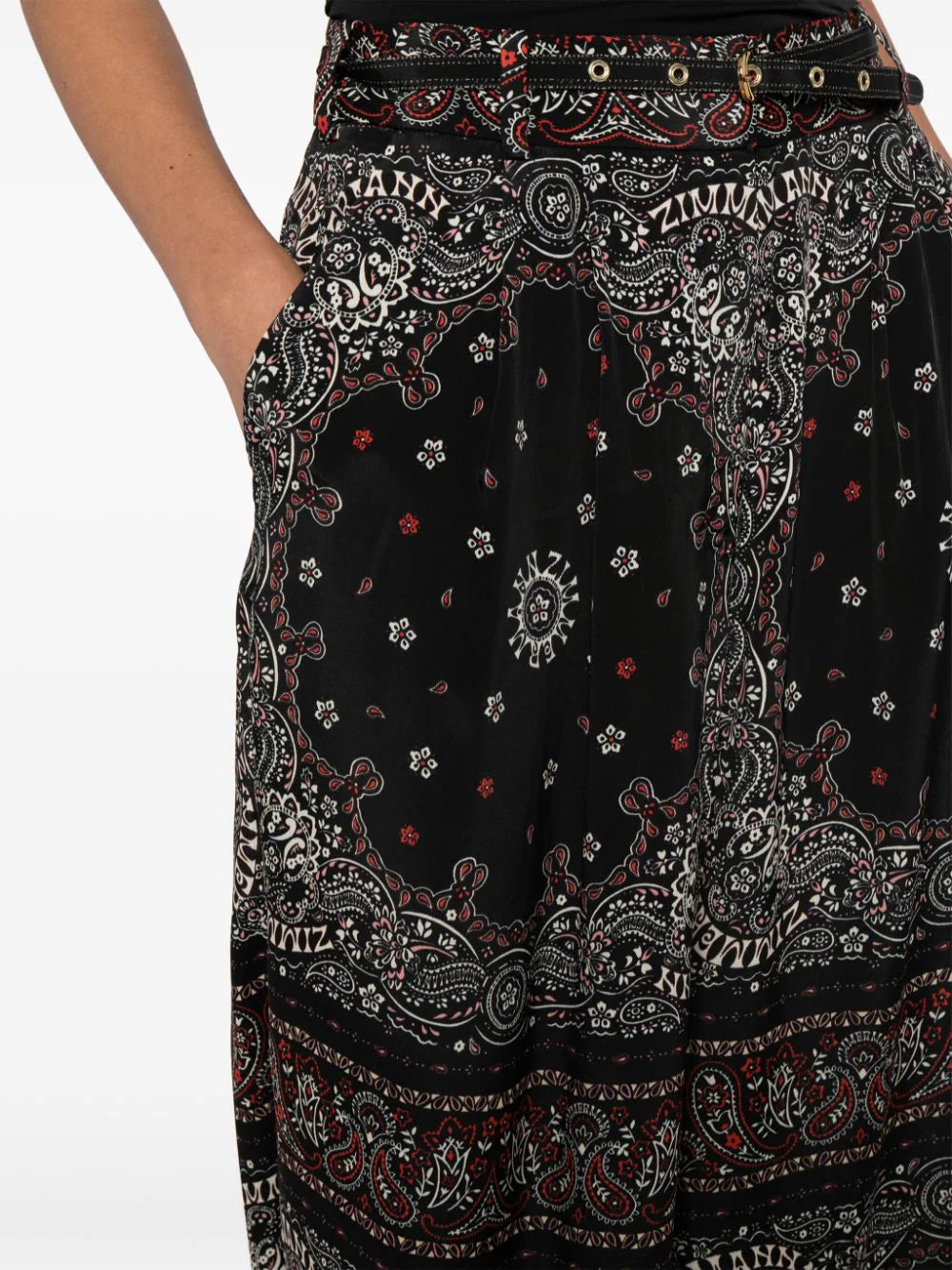 ZIMMERMANN-Double-Tuck-Pants-Black-5