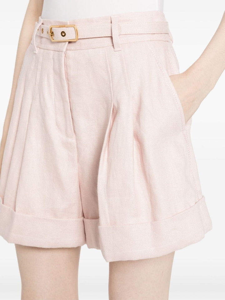 ZIMMERMANN-Matchmaker-Tuck-Front-Short-Pink-5