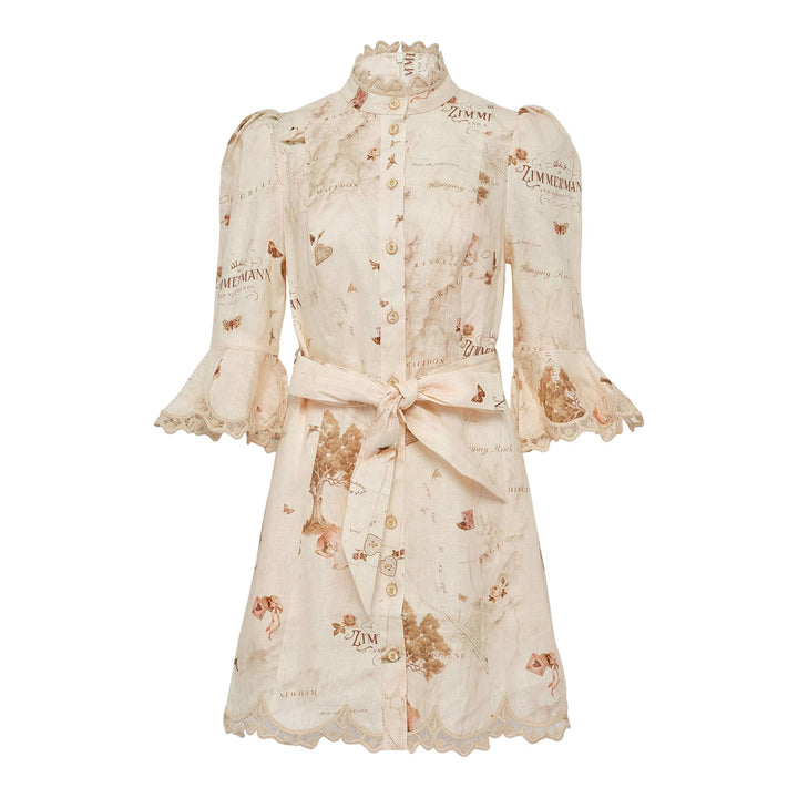 Club21 - ZIMMERMANN - Applique Mini Dress - WOVEN DRESSES - Print
