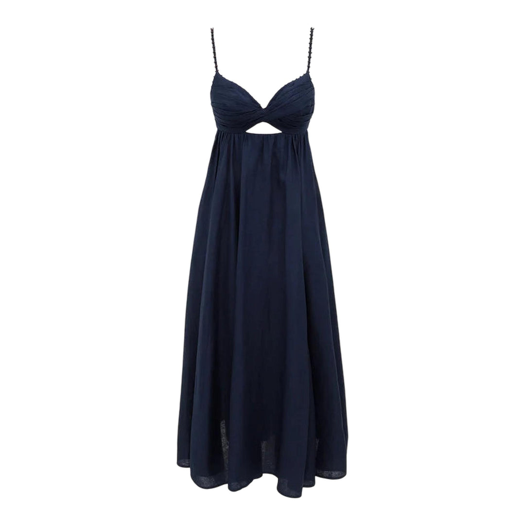Club21 - ZIMMERMANN - Ascension Twist Front Dress - WOVEN DRESSES - Dark Blue