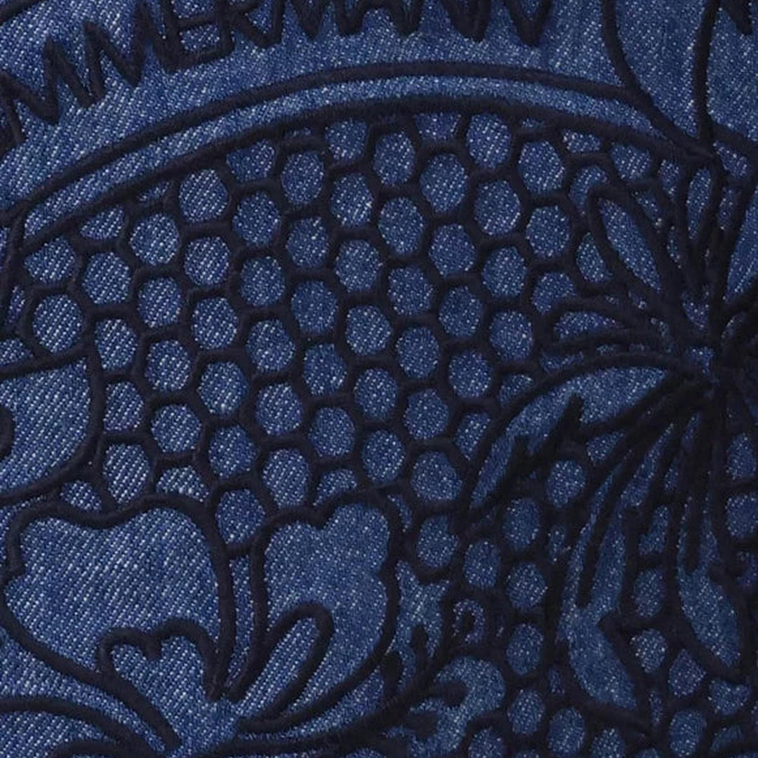 Club21 - ZIMMERMANN - Coco Embroidered Denim Short - SHORTS - Blue