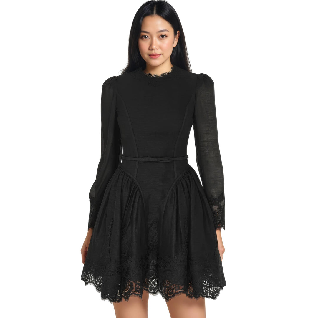 Hypnotic Lace Trim Mini Dress | ZIMMERMANN | Club 21 Club21.com Hypnotic Lace Trim Mini Dress | ZIMMERMANN | Club 21 Club21.com