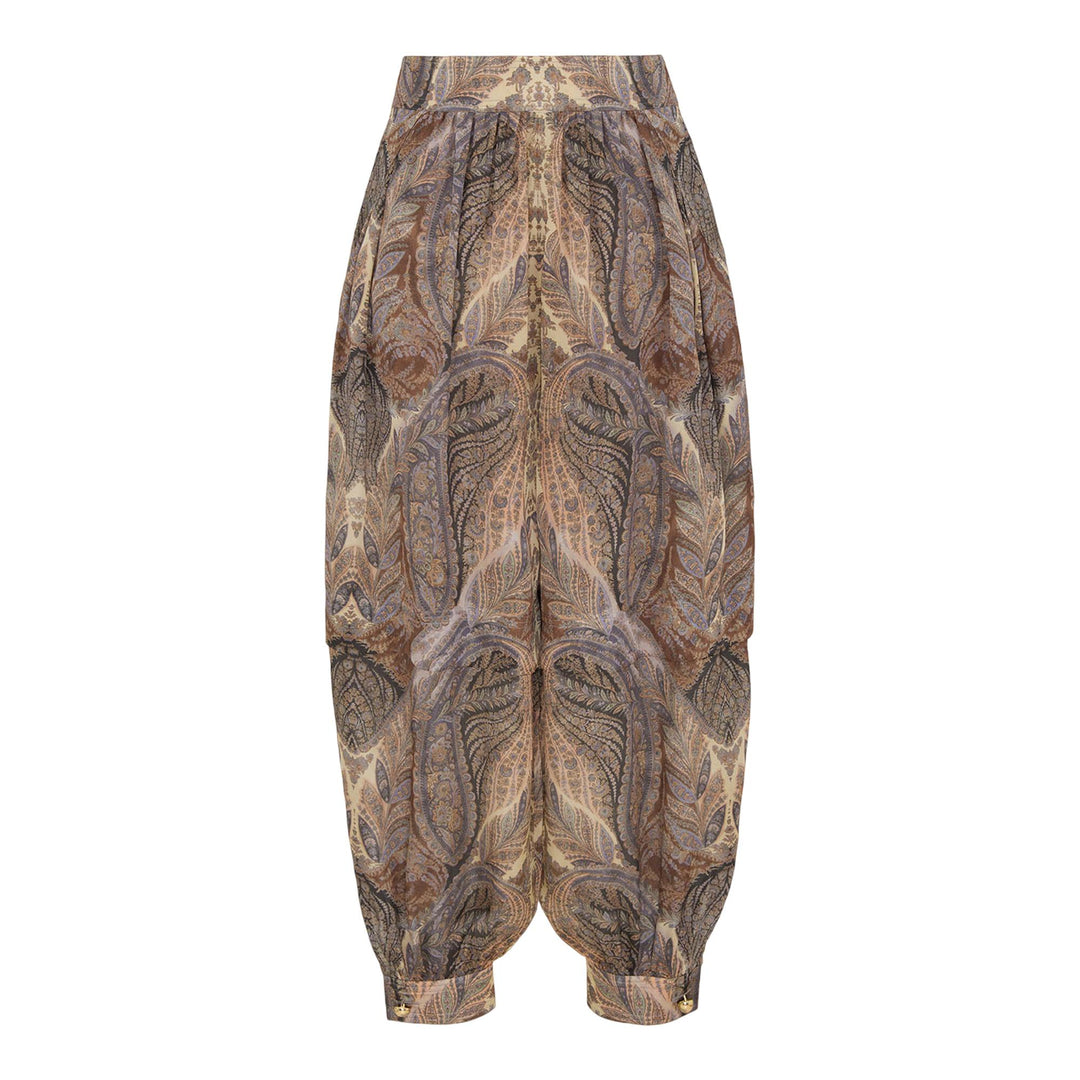 Club21 - ZIMMERMANN - Hypnotic Silk Harem Pant - PANTS - Multi