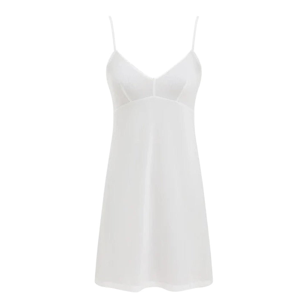 Club21 - ZIMMERMANN - Lucky Lace Trim Mini Dress - DRESSES - Off-White