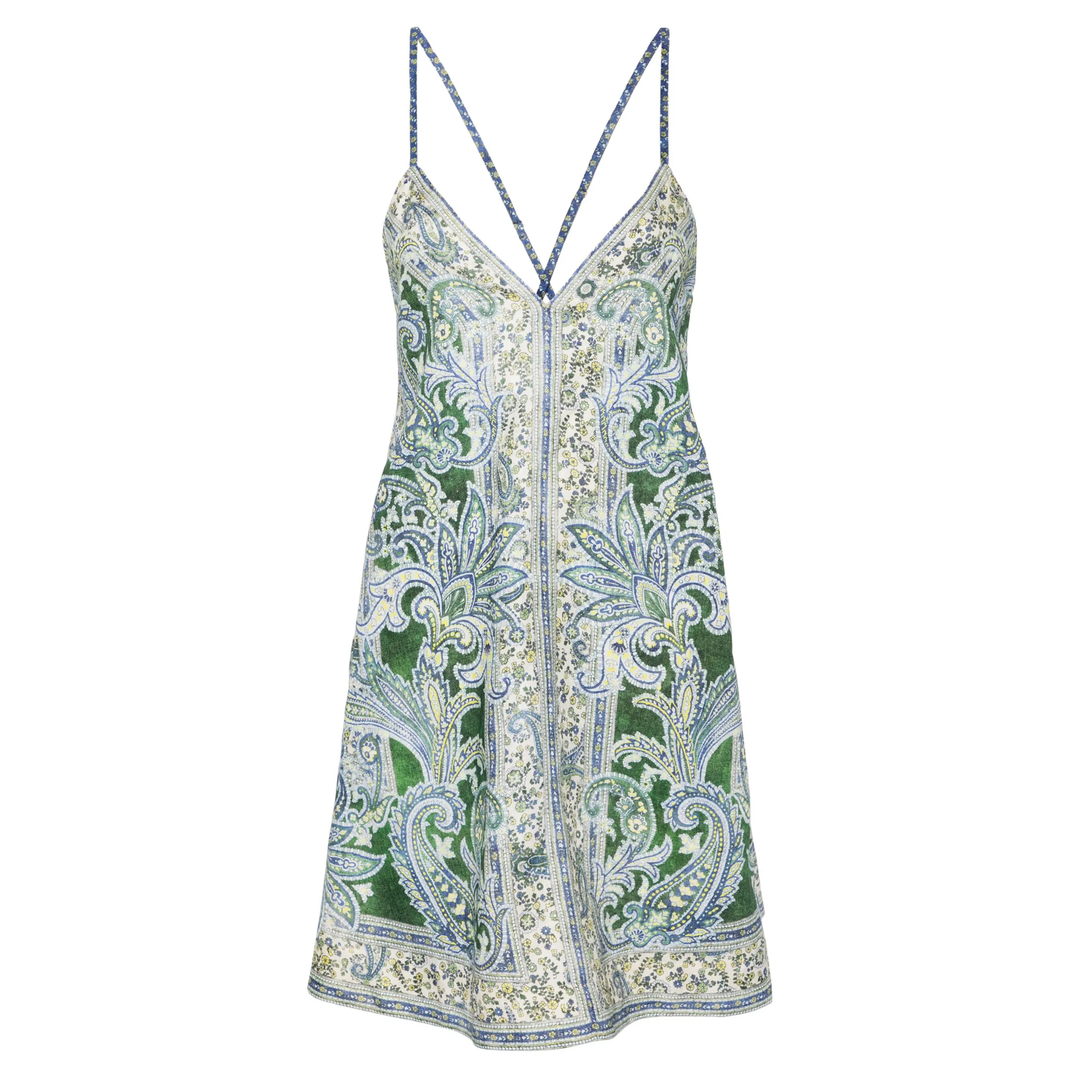 ZIMMERMANN_Ottie_Swing_Mini_Dress_Green