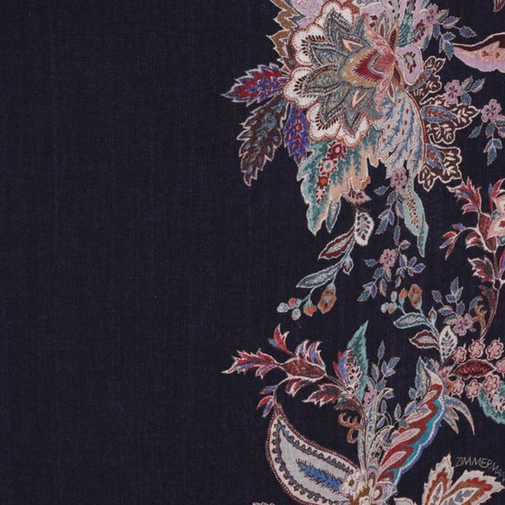 Club21 - ZIMMERMANN - Rhiannon Scallop Midi Skirt - SKIRTS - Navy