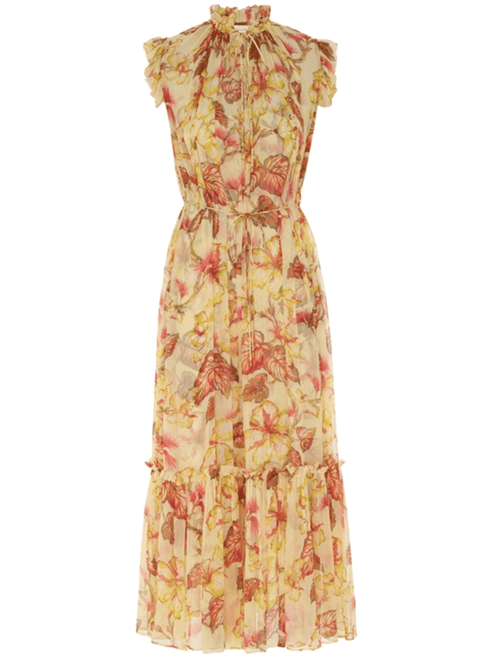 Zimmermann-Matchmaker-Flutter-Midi-Dress-Yellow-1