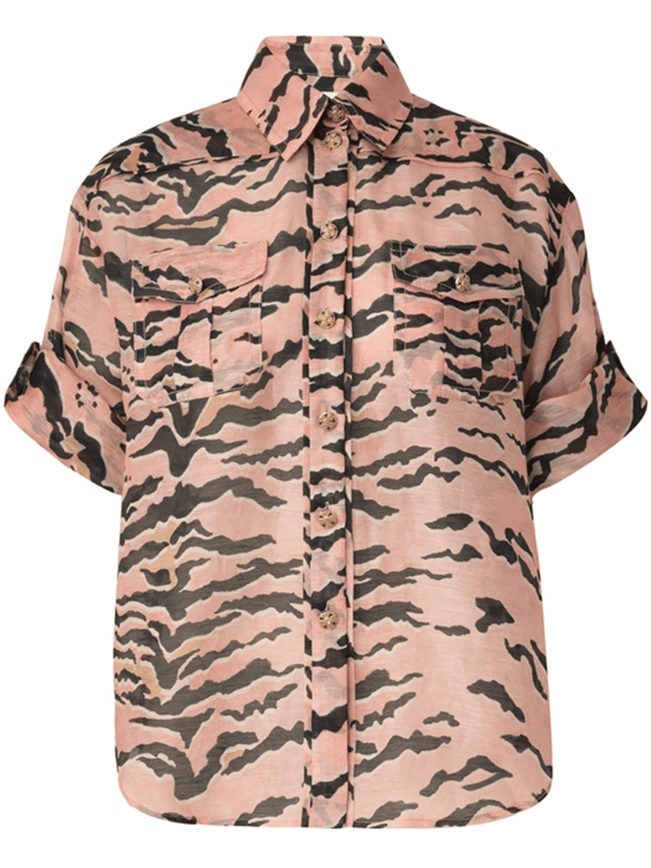 Zimmermann-Matchmaker-Safari-Shirt-Pink-1