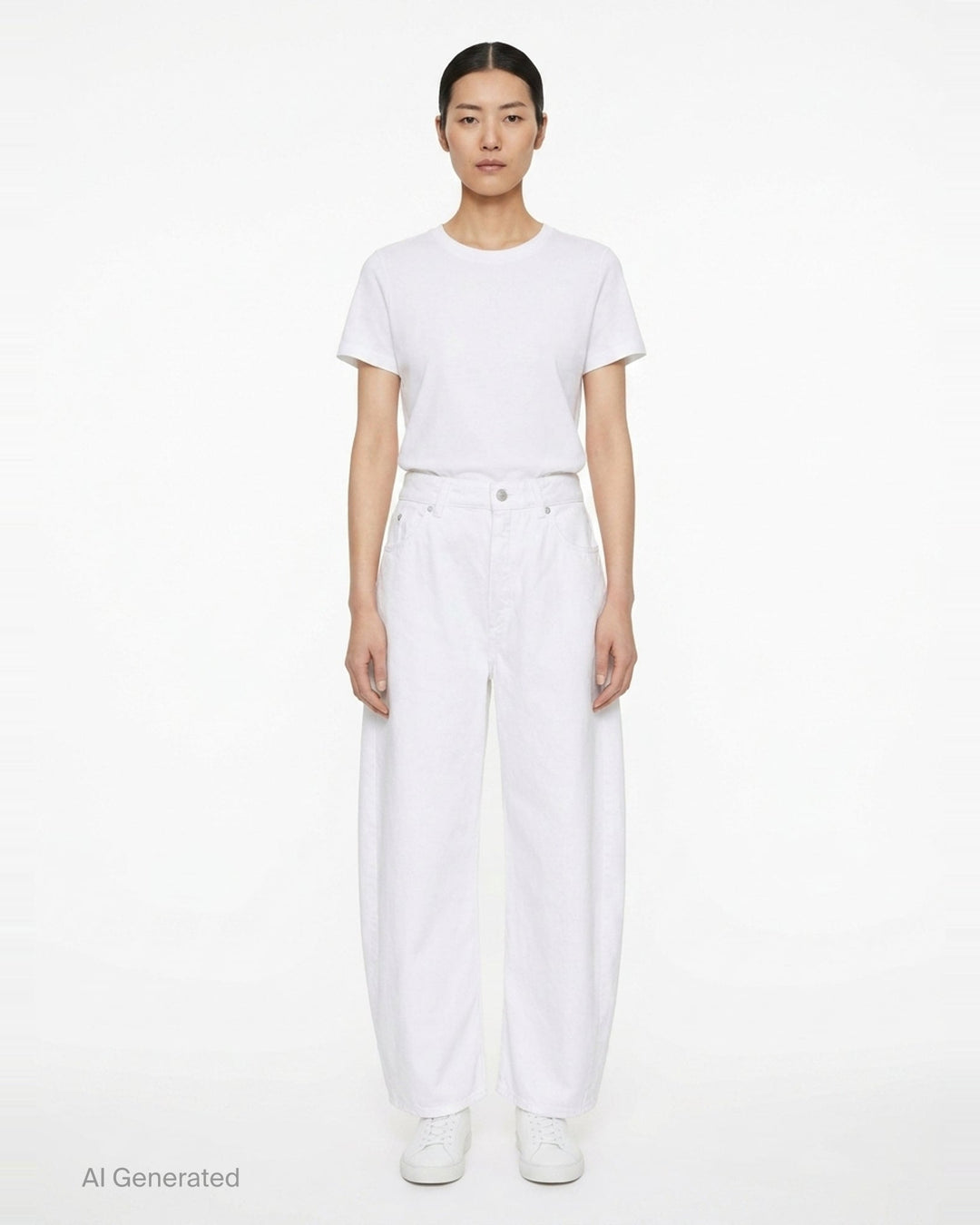 Rodeo Light White Jeans | Alaïa | Club21 - front