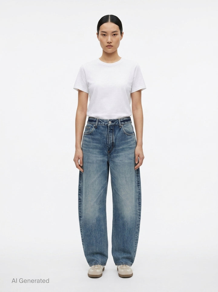 Rodeo Vintage Blue Jeans | Alaïa | Club21 - front