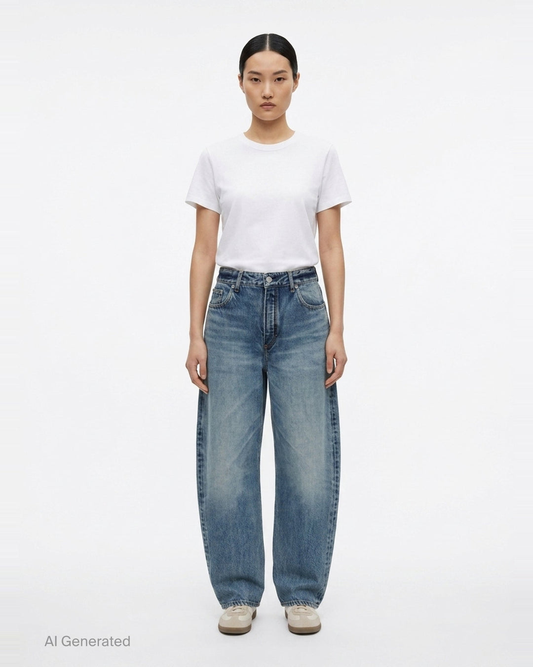 Rodeo Vintage Blue Jeans | Alaïa | Club21 - front