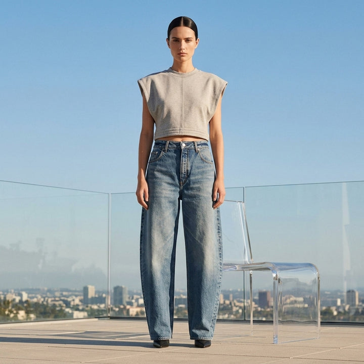 Rodeo Vintage Blue Jeans | Alaïa | Club21 - lifestyle