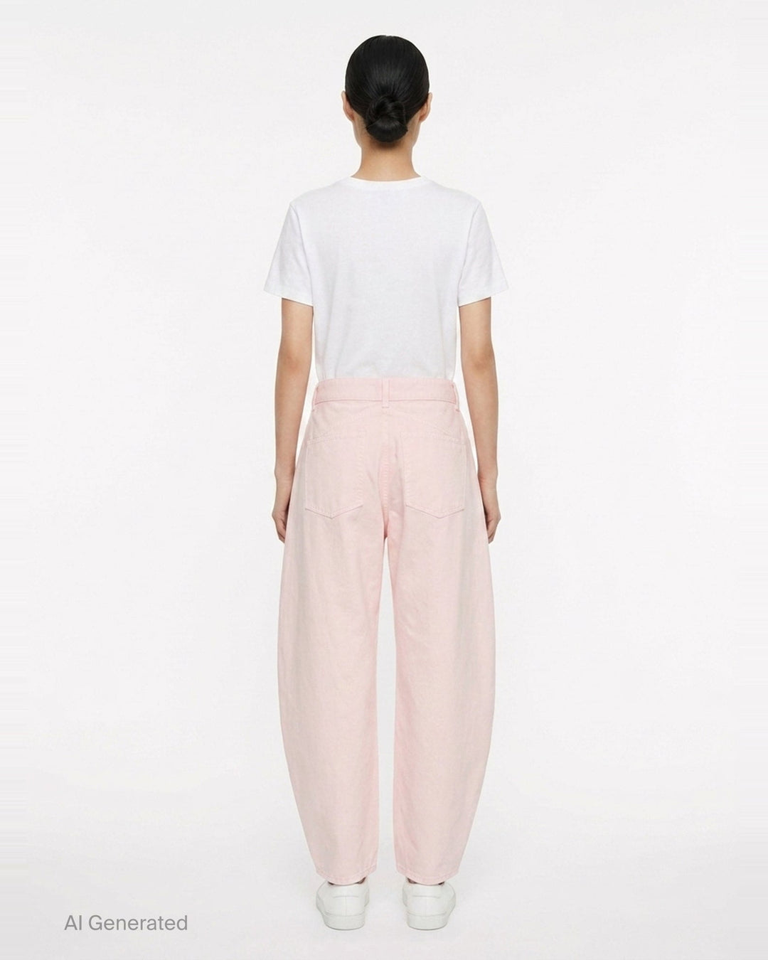 Round Tinted Denim Pants | Alaïa | Club21 - back
