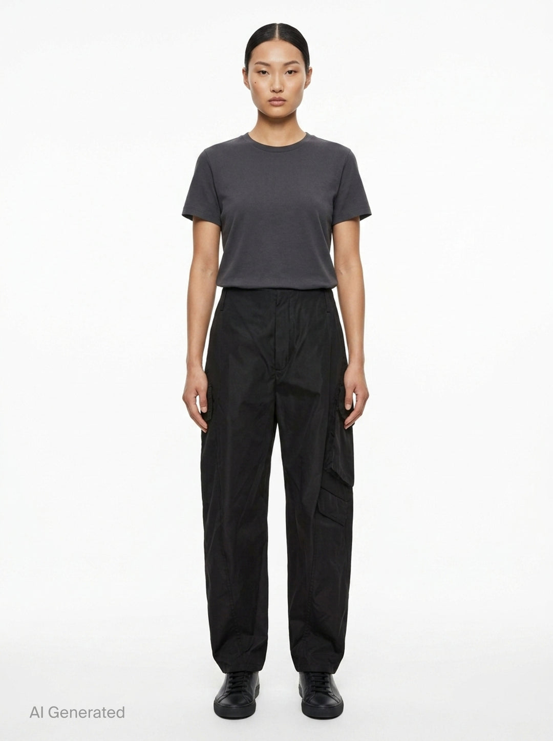 Technical Taffeta Cargo Pants | Alaïa | Club21 - front