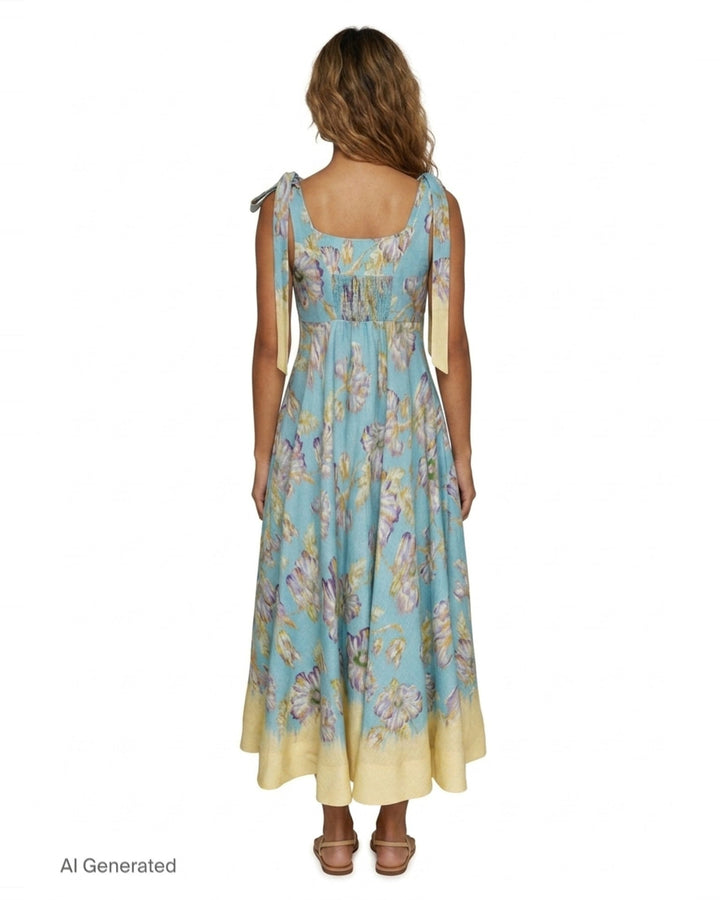 Jerry Ballet Midi Dress | Alemais | Club21 - back