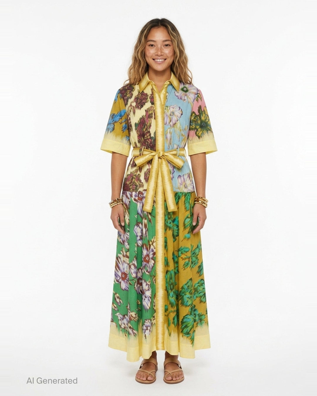 Jerry Floral Shirtdress | Alemais | Club21 - front