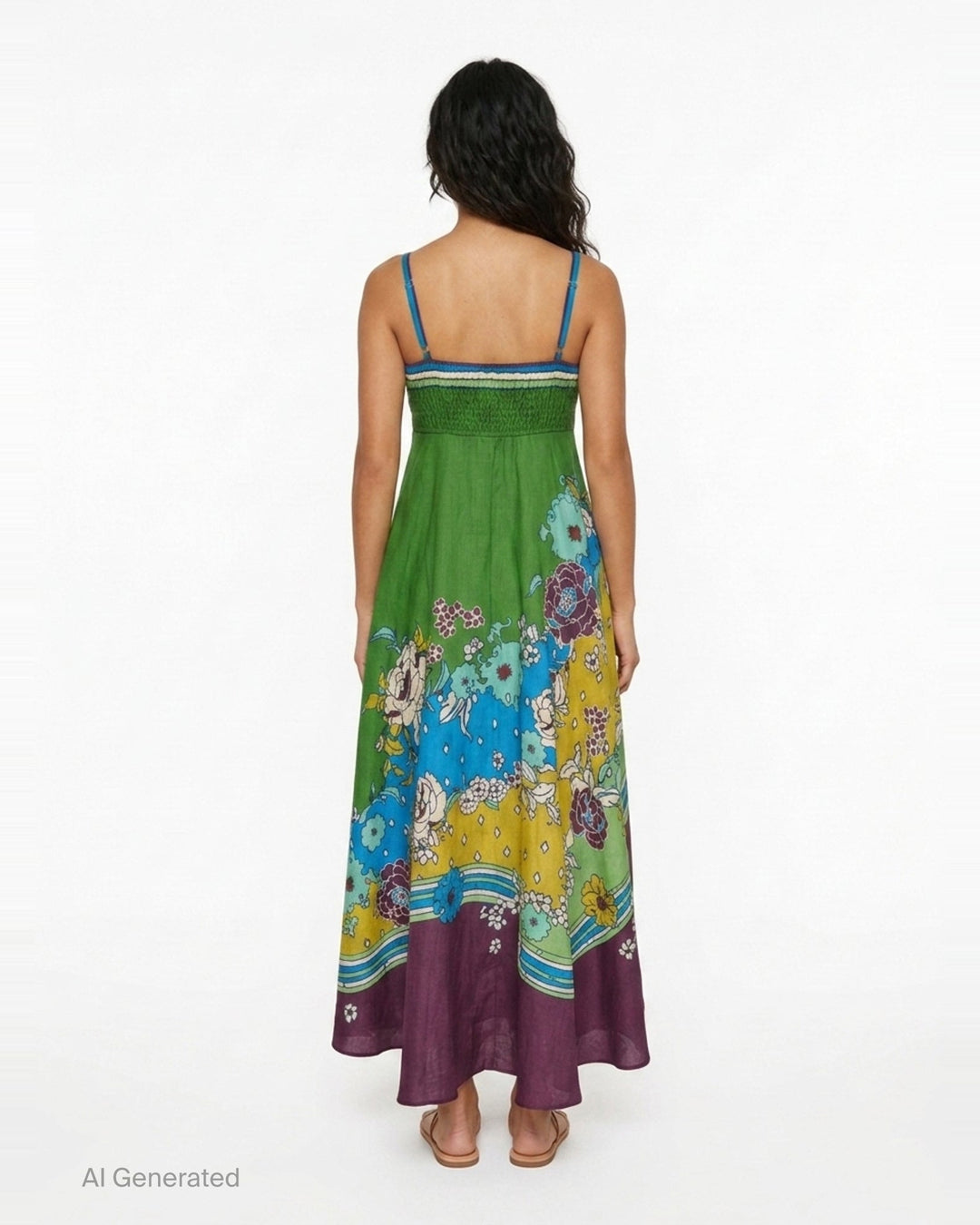 Nanci Floral Sundress | Alemais | Club21 - back