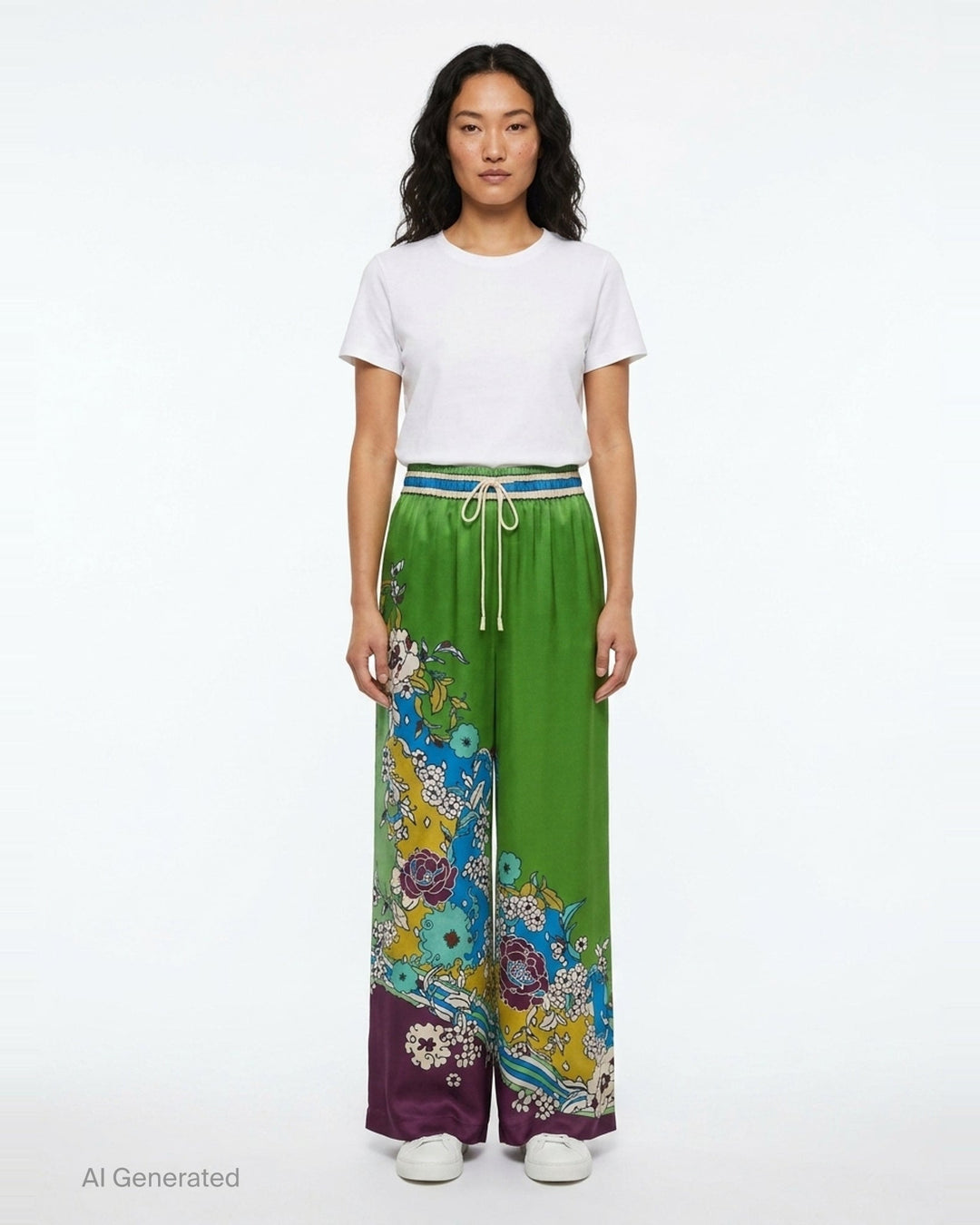 Nanci Silk Pants | Alemais | Club21 - front