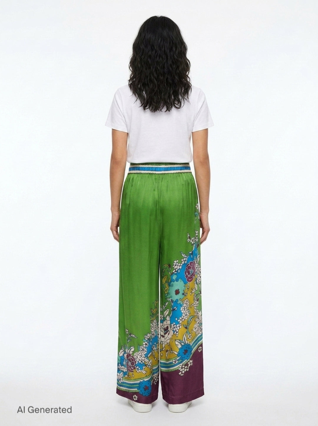 Nanci Silk Pants | Alemais | Club21 - back