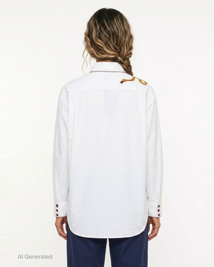 Westwood Embellished Shirt | Alemais | Club21 - back