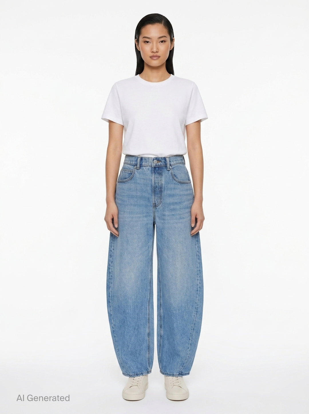 Blow Up Wide Leg Jeans | Alexander Wang | Club21 - front