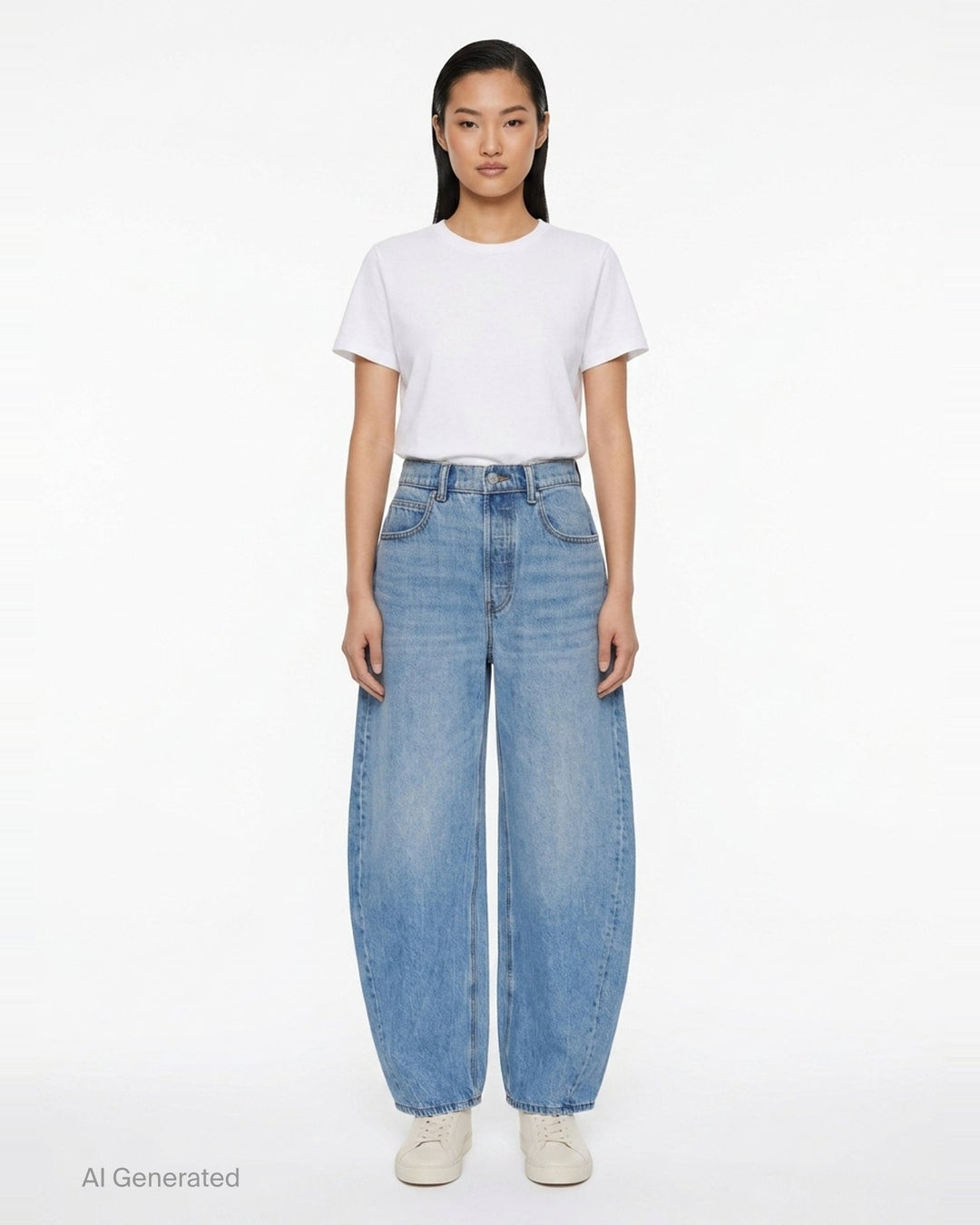 Blow Up Wide Leg Jeans | Alexander Wang | Club21 - front