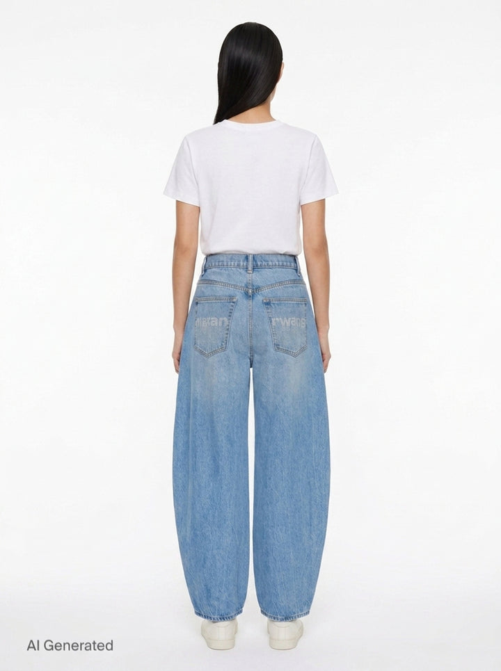 Blow Up Wide Leg Jeans | Alexander Wang | Club21 - back