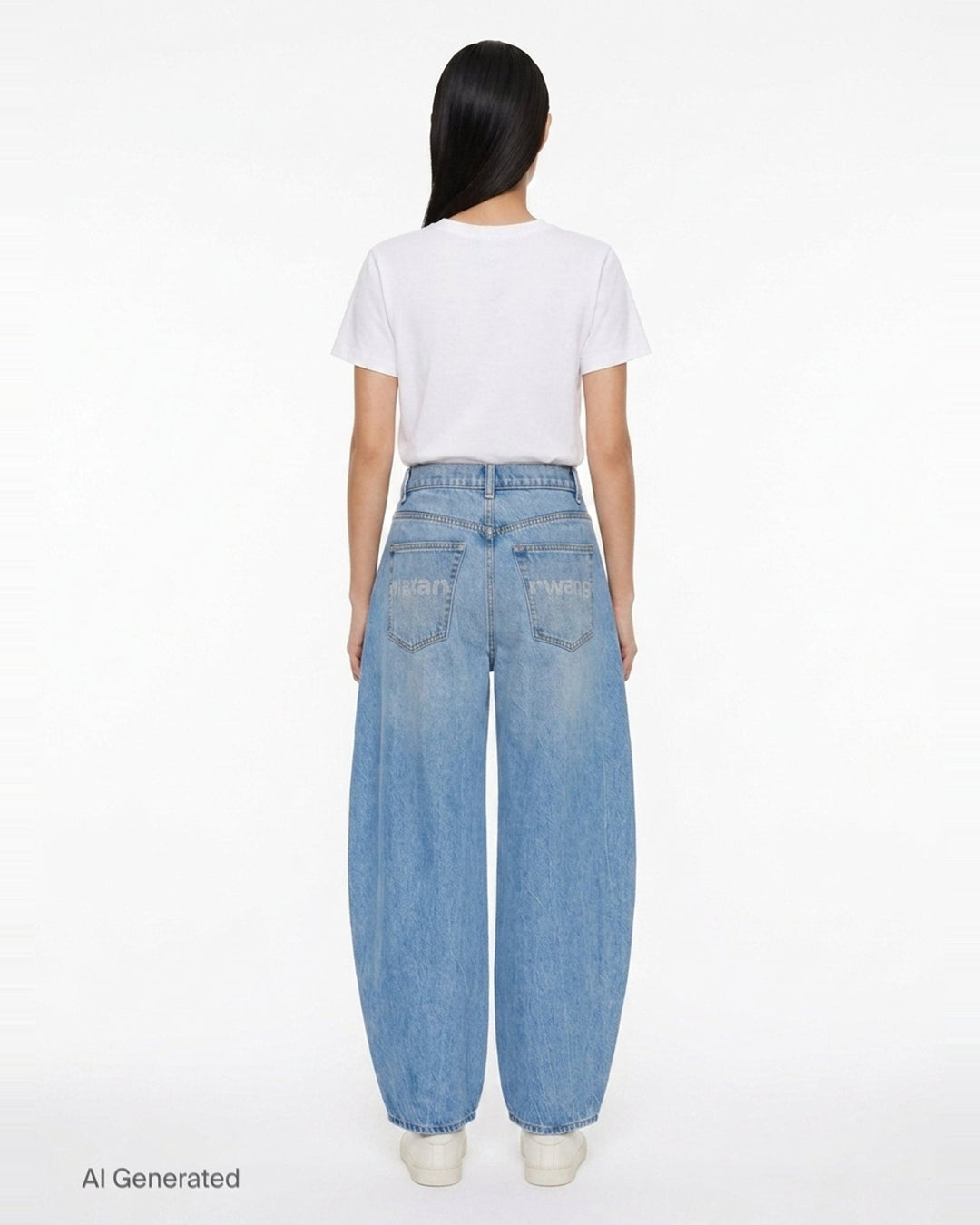Blow Up Wide Leg Jeans | Alexander Wang | Club21 - back