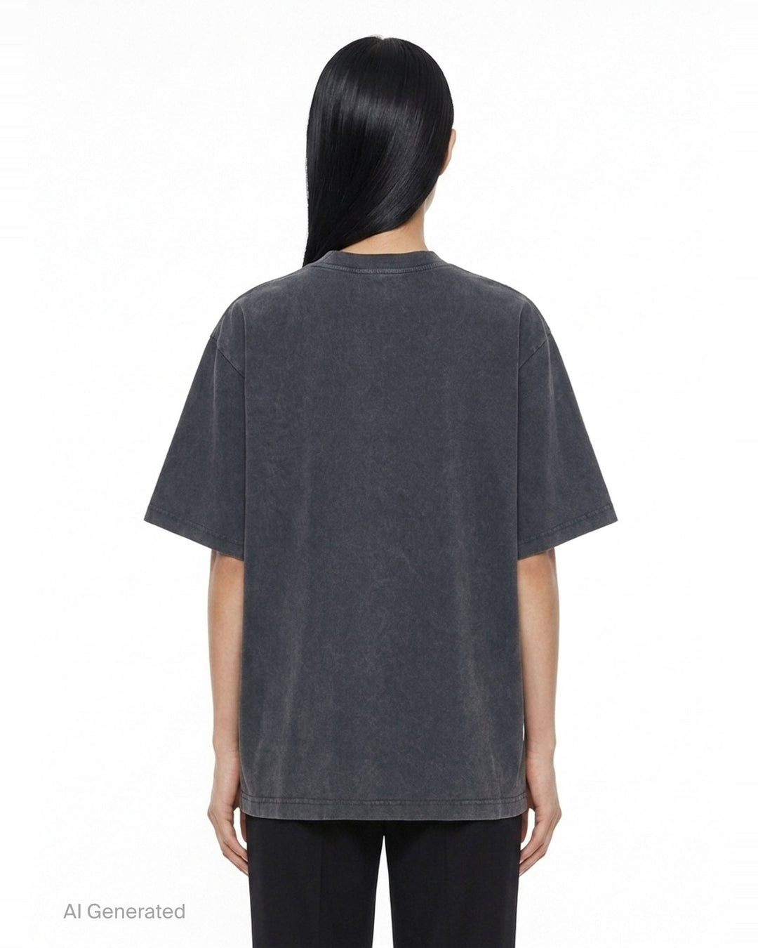 Gradient Logo Short Sleeve Tee | Alexander Wang | Club21 - back
