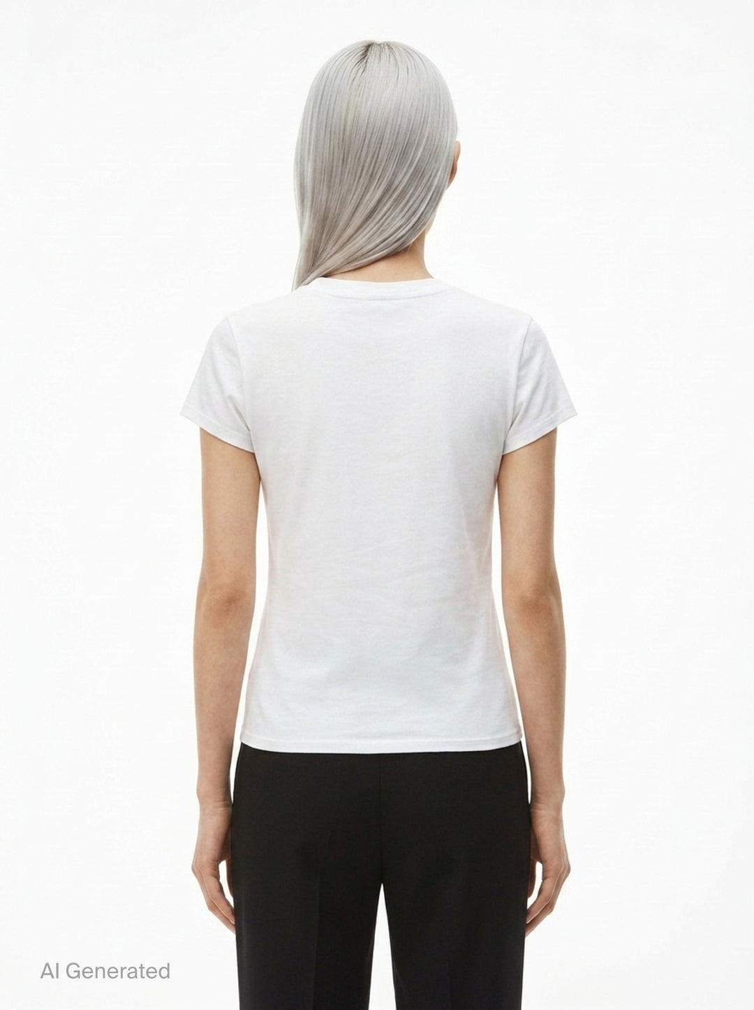 Hotfix Pinwheel Fitted Tee | Alexander Wang | Club21 - back