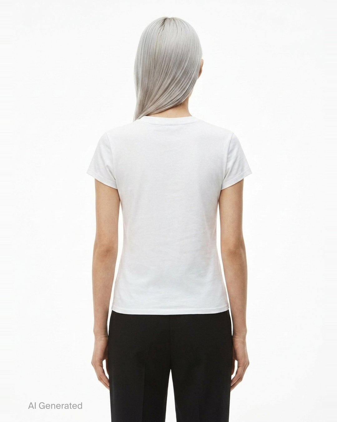 Hotfix Pinwheel Fitted Tee | Alexander Wang | Club21 - back