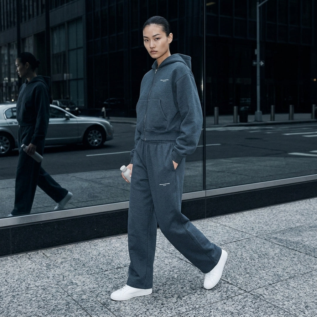 Logo Print Zip-Up Hoodie | Alexander Wang | Club21 - lifestyle