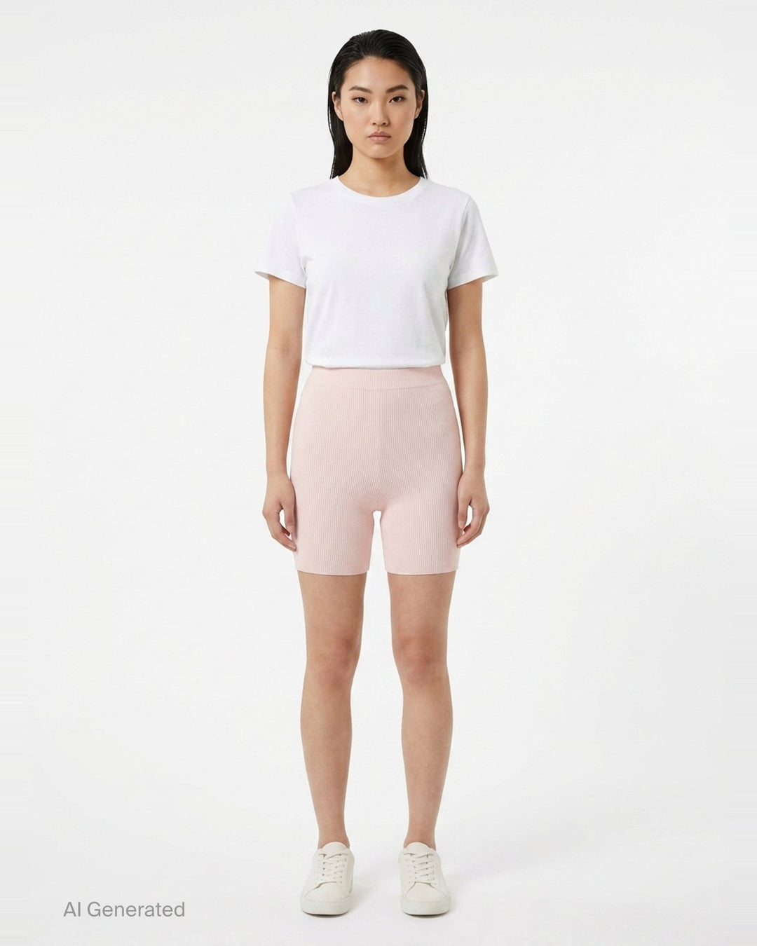 Logo Track Strip Bike Shorts | Alexander Wang | Club21 - front