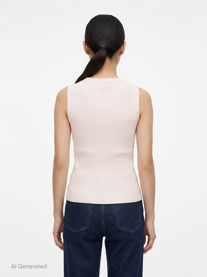 Logo Track Stripe Tank | Alexander Wang | Club21 - back